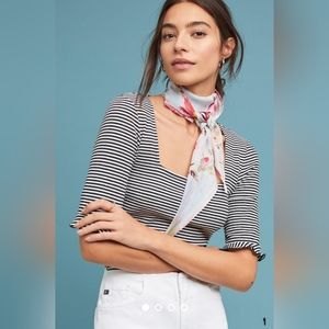 Anthropologie Fifth Label Portia Striped Top